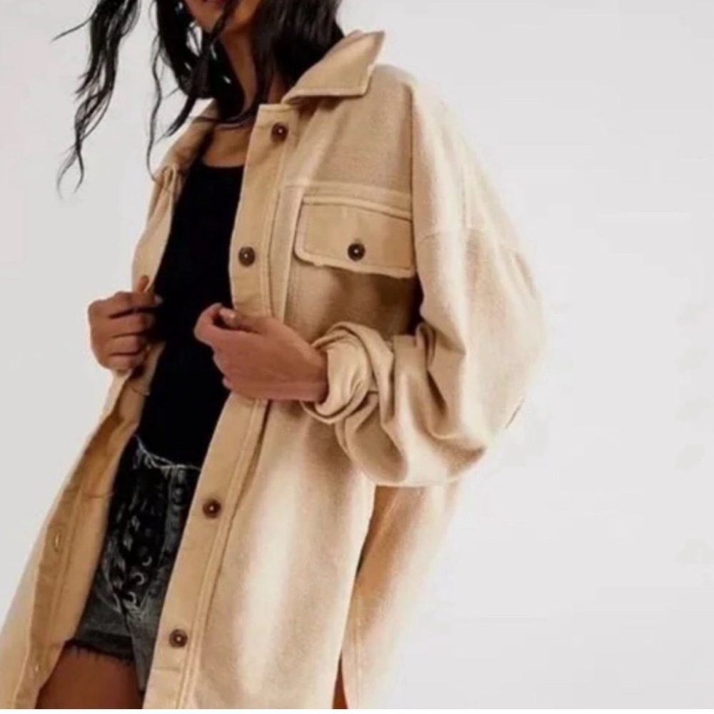 Free people Ruby jacket in cream XS